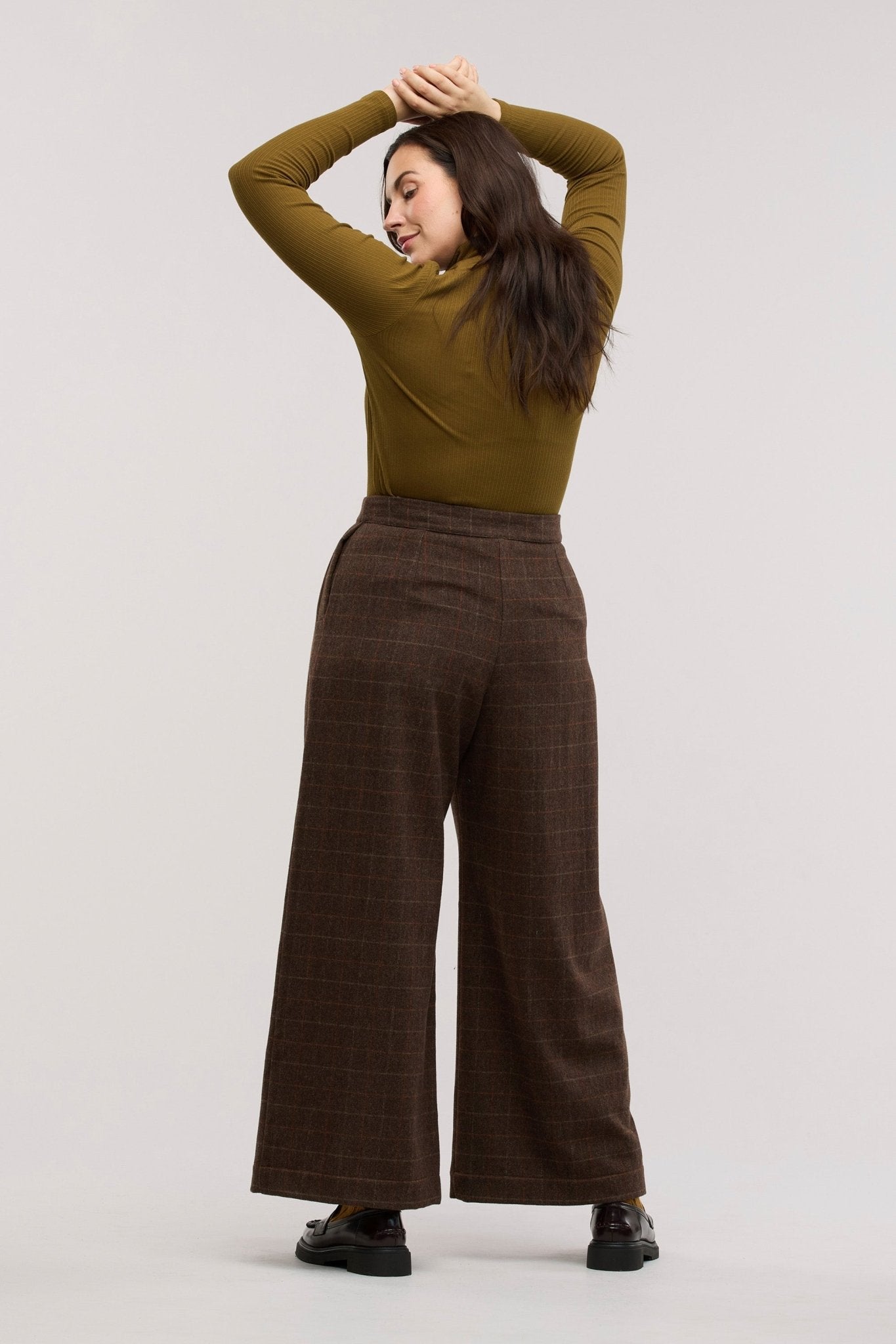 Traveller Rib Roll Neck Top