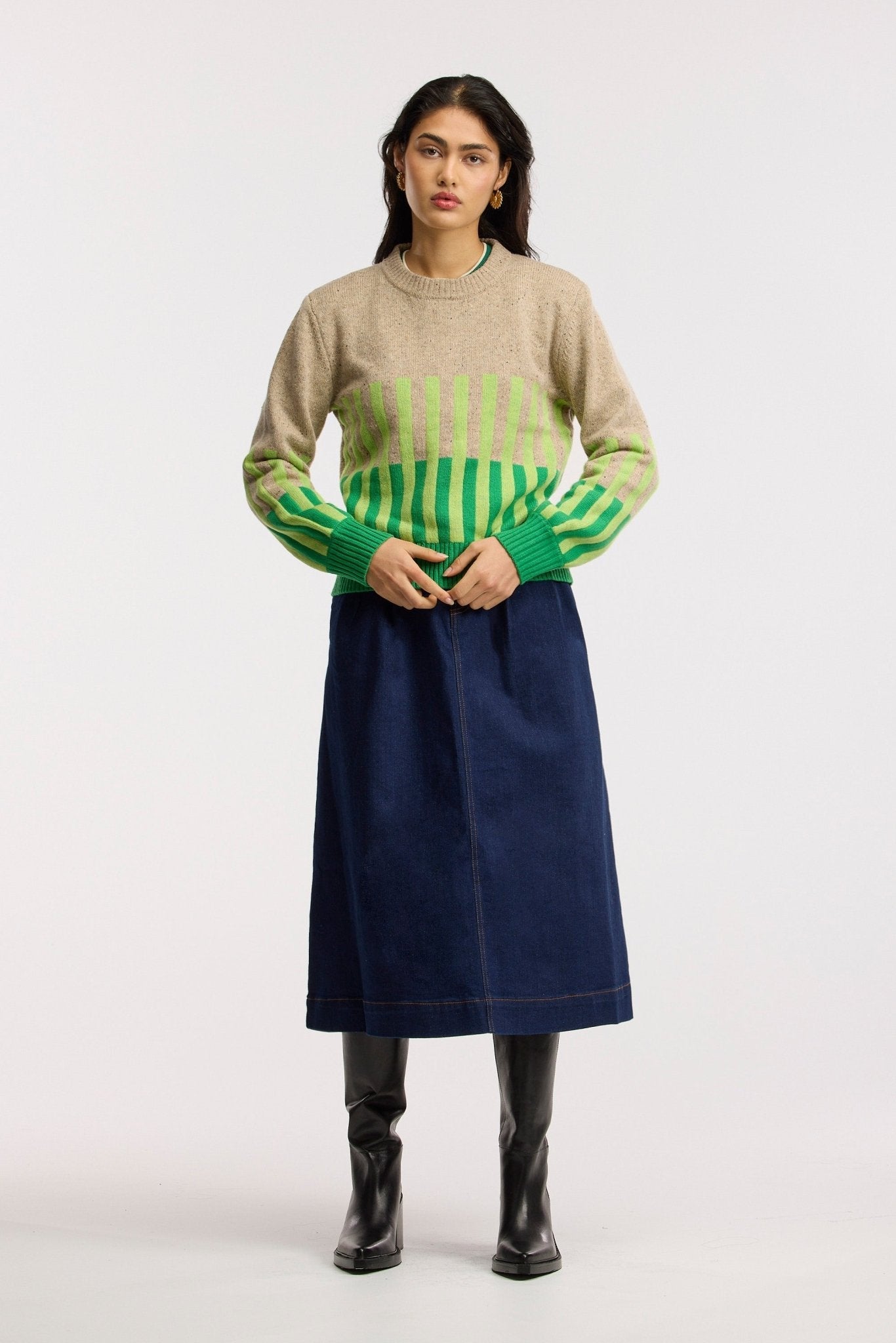 Vivacity Intarsia Knit Jumper